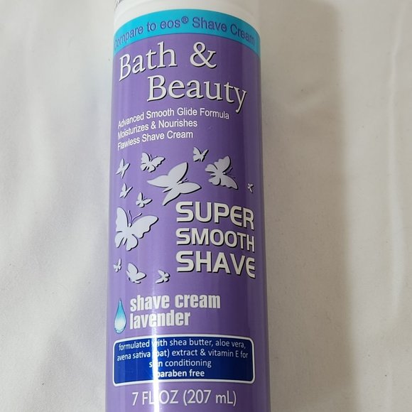 Bath and Beauty Lavender Shave Cream compare to Eos - Picture 1 of 6